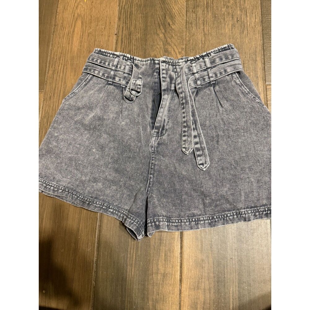Mustard Seed Black Denim Shorts